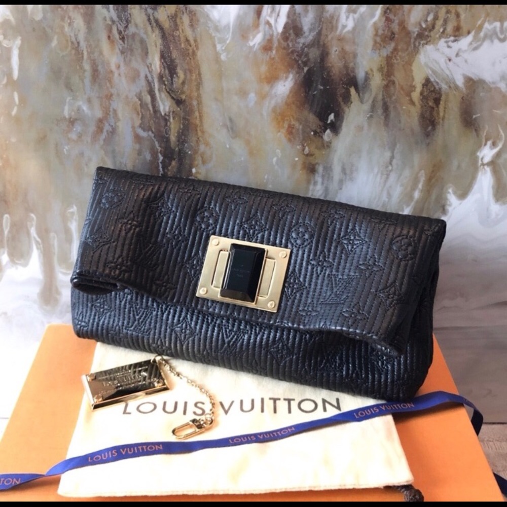 Louis Vuitton Leather Empriente Altair Clutch